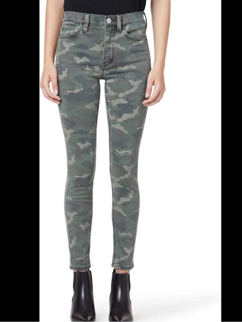 Hudson Jeans Camo Skinny Jeans Made in USA Women’s Stretch Denim - Picture 10 of 10